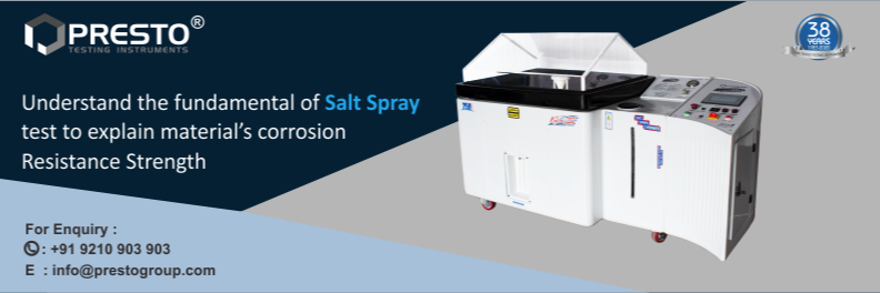 Understand the Fundamental of Salt Spray Test to Explain Material's Corrosion Resistance Strength